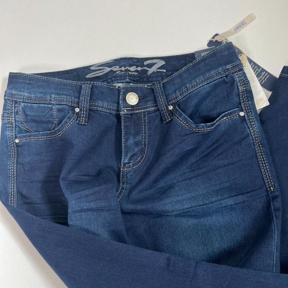 Seven 7 Jeans Skinny Jeans  Sz 28 - Picture 6 of 8